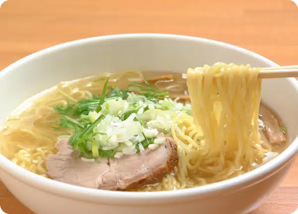 函館塩ラーメンの昼食