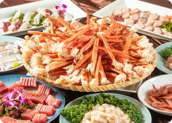 イマジンホテル&リゾートで夕食(ゆのぶら)