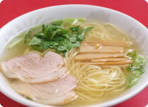 函館塩ラーメンの昼食