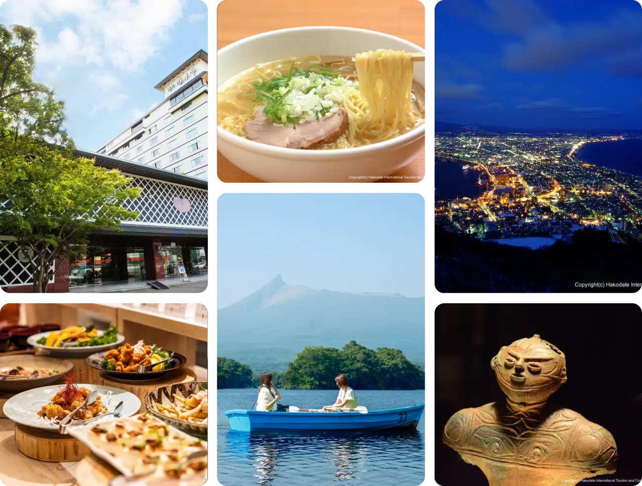 函館近郊を含む観光&体験&自然アクティビティーコース